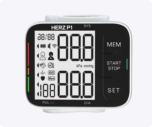 Large, Clear LCD Display