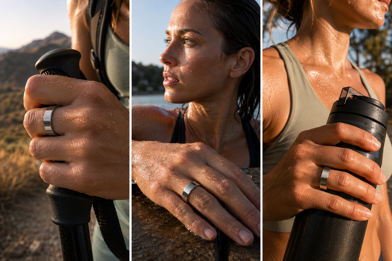 Herz P1 Smart Ring close up