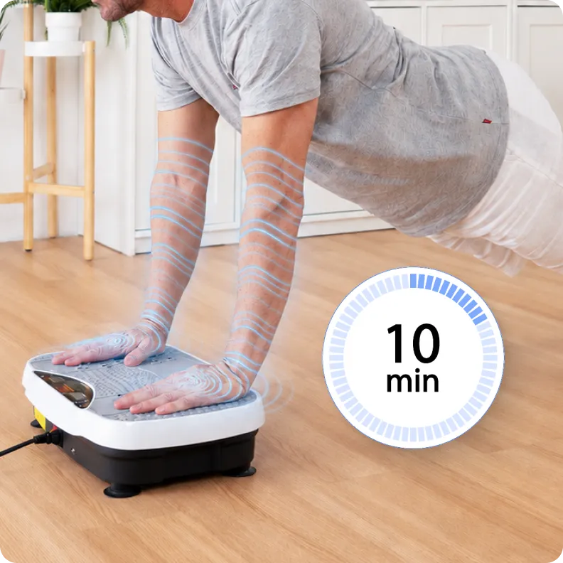 1. It works your entire body in just 10 minutes a day