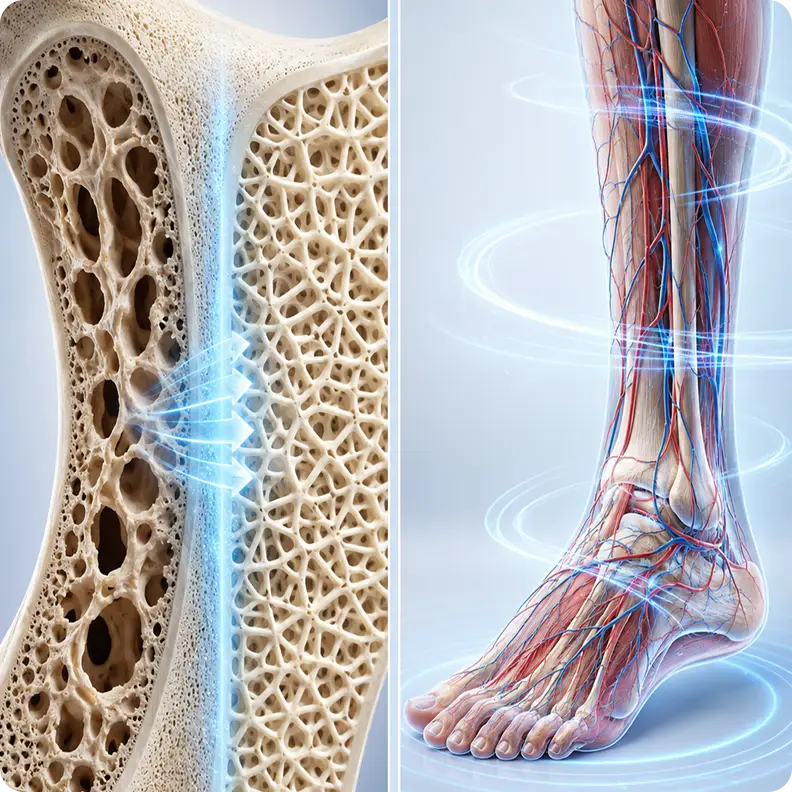 5. Supports bone density, balance, and circulation