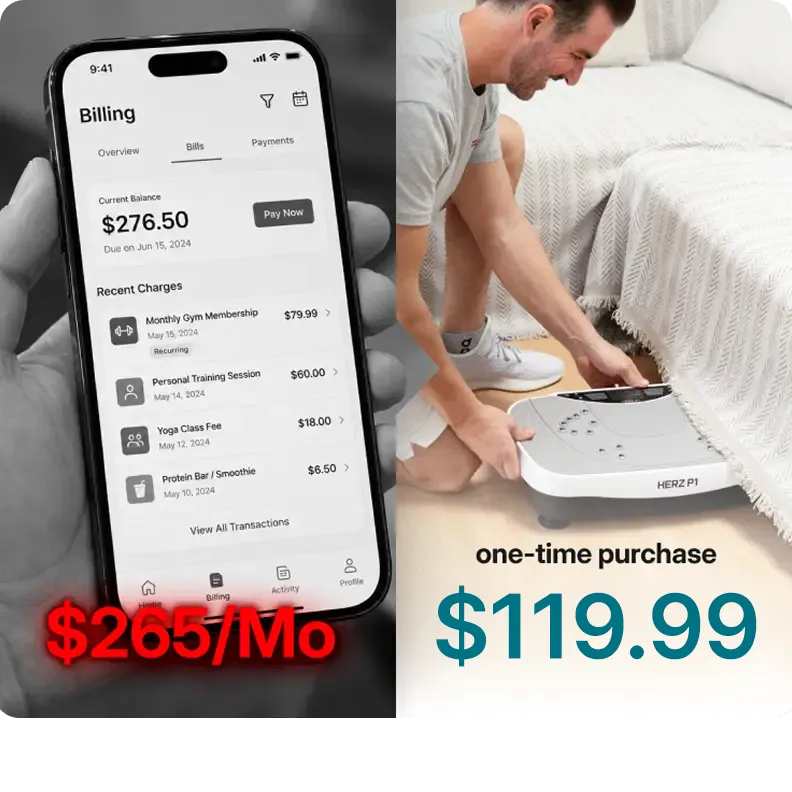 8. One device instead of a monthly gym bill